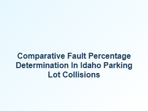 Idaho Parking Accident Fault Percentages