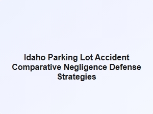 Defending a Parking Lot Accident in Idaho