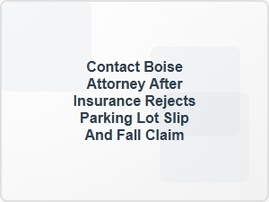 Contact an Attorney for a Denied Parking Lot Slip
